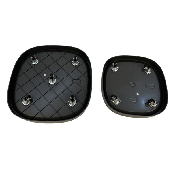2 Square Plant Saucer with Wheels