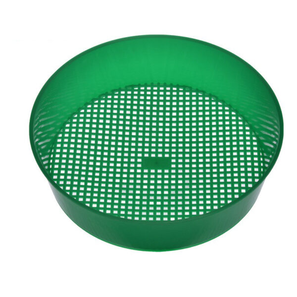 Garden Sieve Round Garden Soil Plastic Mesh Screen