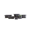 Bonsai Pots Plastic Flowerpots with Trays
