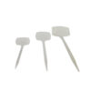 Durable Extra Thick T-Style Plastic Plant Labels Nursery Garden Labels Pot Plant Marker Garden Stake Tags