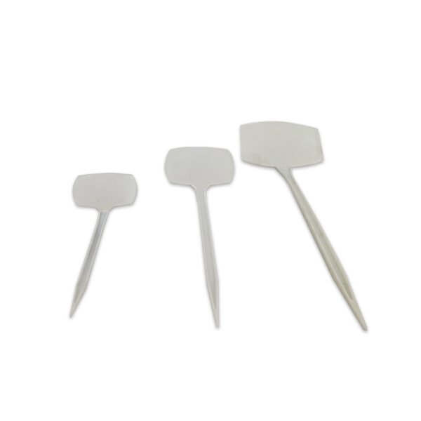Durable Extra Thick T-Style Plastic Plant Labels Nursery Garden Labels Pot Plant Marker Garden Stake Tags