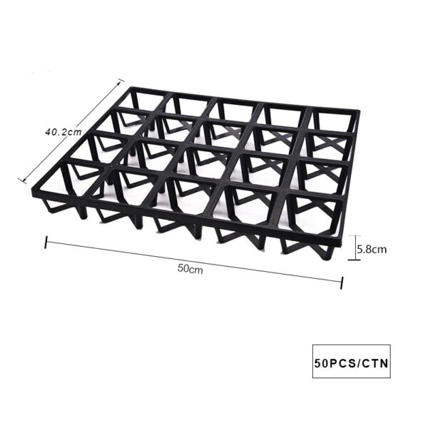 Plant Tray for Gardening Lightweight Plastic Sowing Boxes
