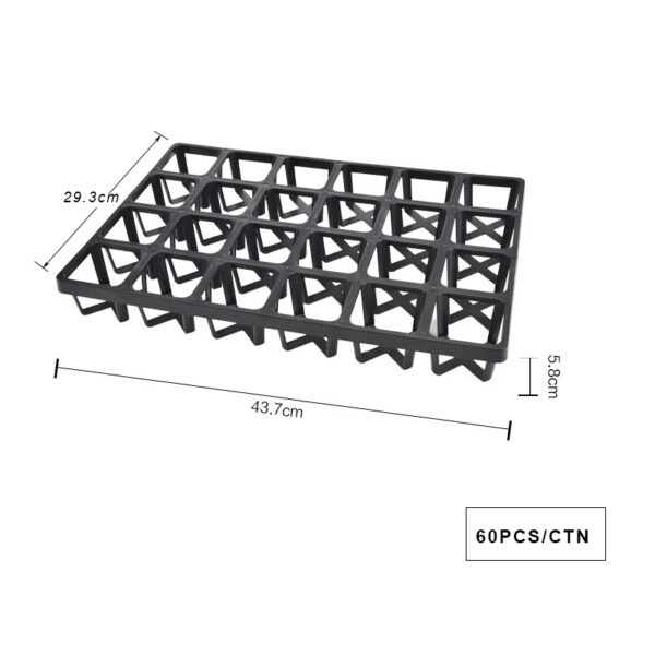 Plant Tray for Gardening Lightweight Plastic Sowing Boxes