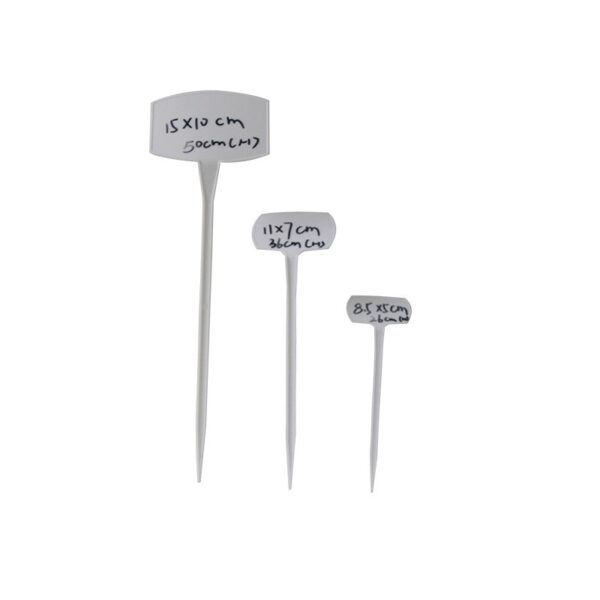 Durable Extra Thick T-Style Plastic Plant Labels Nursery Garden Labels Pot Plant Marker Garden Stake Tags
