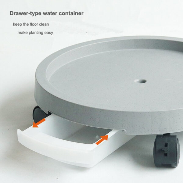Flowerpot Tray with Water Drainage Base Plate Potted Plant Holder