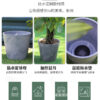 Terracotta-like Succulent Plastic Planter Pots Round Clay Pots with Drainage for Indoor Plants