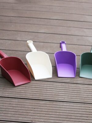Garden Scoops PP Resin Hand Trowels Hanging Hole Design Shovel Scoops for Home Flower Soil Planting Digging