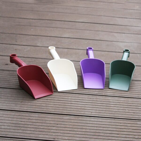 Garden Scoops PP Resin Hand Trowels Hanging Hole Design Shovel Scoops for Home Flower Soil Planting Digging