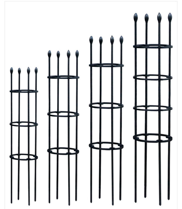 Garden Trellis, Plant Cages & Supports for Vines Crop, Potted/Climbing Plants Indoor Outdoor, Plant Stake for Flower, Vegetable, Tomato, Pot Trellis
