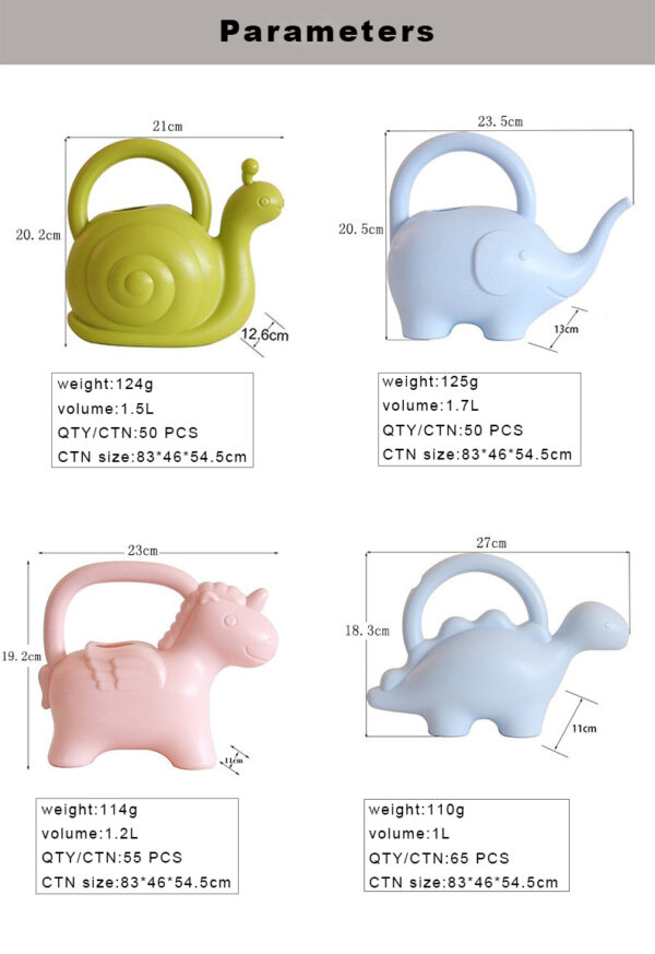 Cute Cartoon Watering Can
