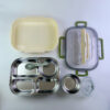 Stainless Steel & Durable Plastic Bento Box