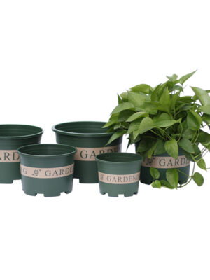 round nursery pots Plastic Flower Pot Planter with Drainage