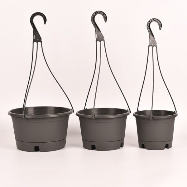 灰色 Hanging Planter